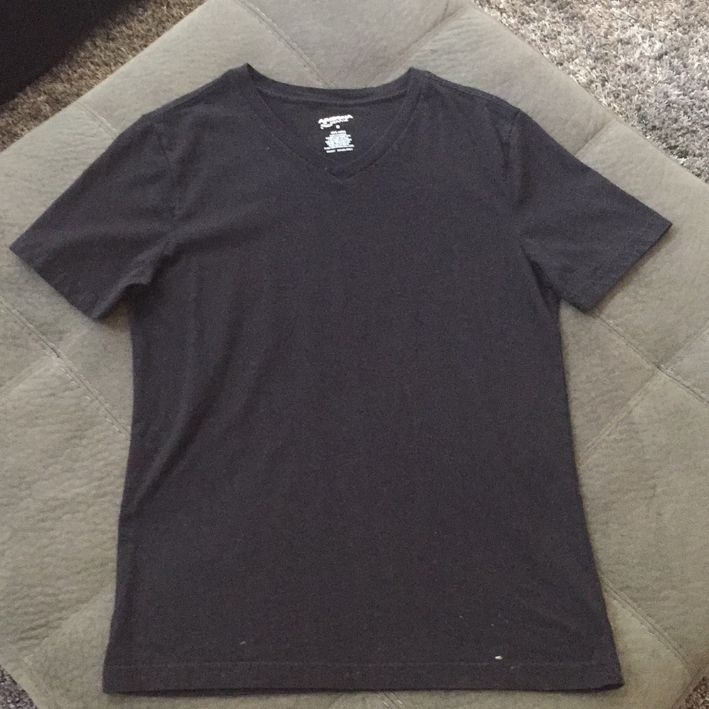 Black V Neck Shirt Medium